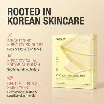 DDBSHIY rooted in Korean skincare brightening gel mask