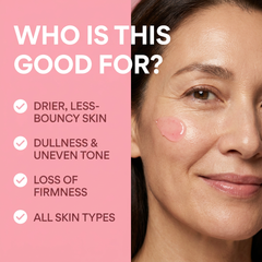 Collagen jelly cream for drier less-bouncy mature skin, all skin types